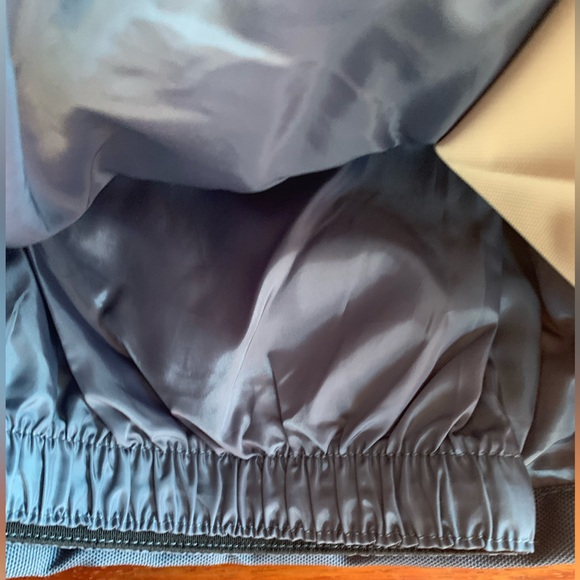 NWOT HISEA Beige and Blue Insulated Ski Snow Pants Size M Short - Picture 8 of 10